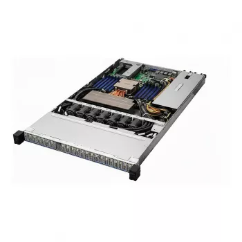 Computer-Gehäuse ASRock Barebone 1U Single Socket SP5 1U24E1S-GENOA/2L2T Schwarz