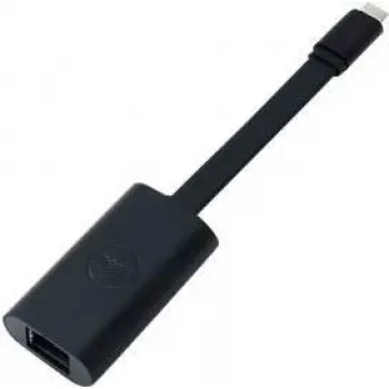 Dell – Netzwerkadapter – USB-C – Gigabit Ethernet – Schwarz – für Latitude 5285 2-in-1, 5289 2-in-1, 7389 2-in-1, XPS 12 9250, 13 93XX, 15 95XX (50M44)