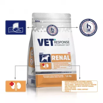 VET RESPONSE Renal - Trockenfutter für Hunde - 1,6 kg