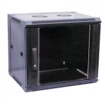 VALUE Secomp VALUE - Schrank - geeignet für Wandmontage - Schwarz - 6U - 48,3 cm (19 Zoll)