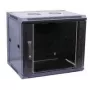 VALUE Secomp VALUE - Schrank - geeignet für Wandmontage - Schwarz - 6U - 48,3 cm (19 Zoll)