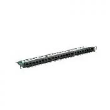 ROLINE 48,30cm (19)-Keystone-Module Carrier, 24P., Ungeschirmt, Schwarz (26.11.0357)