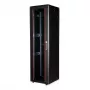 ROLINE Pro - Schrank Netzwerkschrank - mit Glastür 600 x 600 mm (B x T)