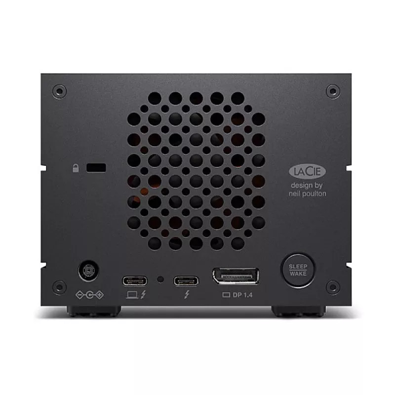 LaCie 2big Dock v2 60 TB Desktop-Festplattengehäuse, 2-Schacht HDD-Speicher