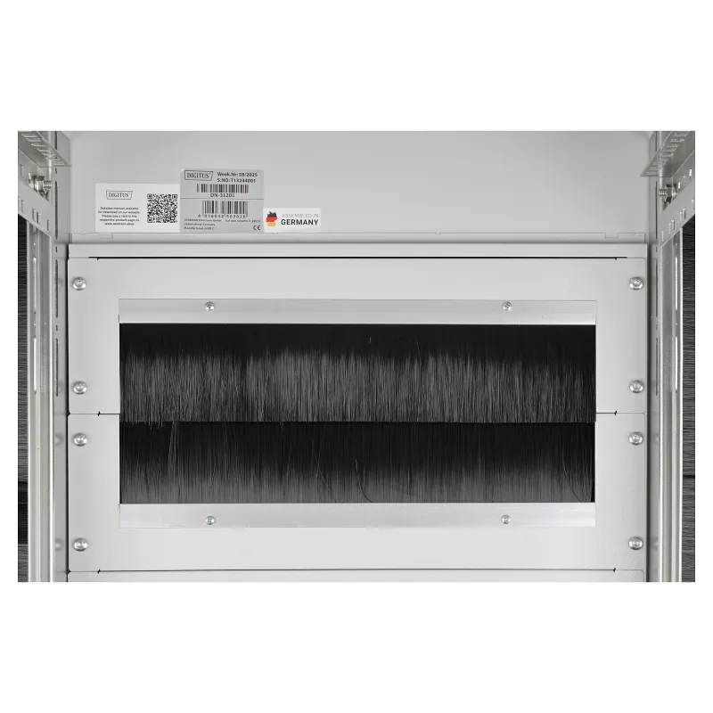Netzwerkschrank DIGITUS Unique Light Serie Standschrank 42U 800x1000 mm, 800 kg, IP20, grau