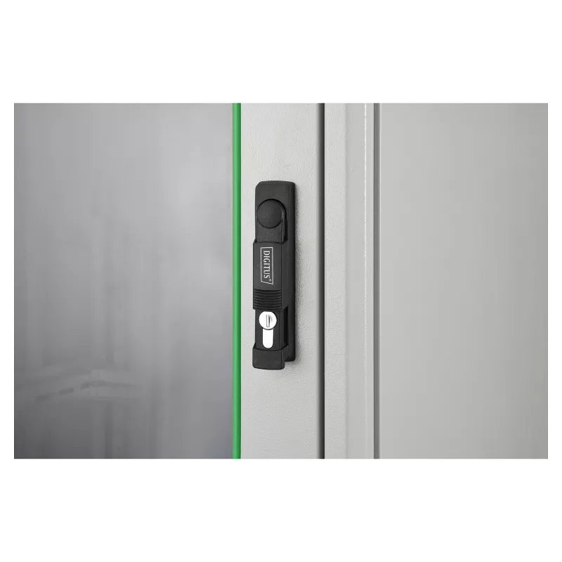 Netzwerkschrank DIGITUS Unique Light Serie Standschrank 42U 800x1000 mm, 800 kg, IP20, grau