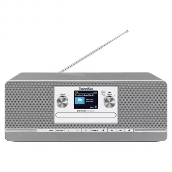 TechniSat DIGITRADIO 372 CD BT Küchenradio Analog & digital Anthrazit, Silber