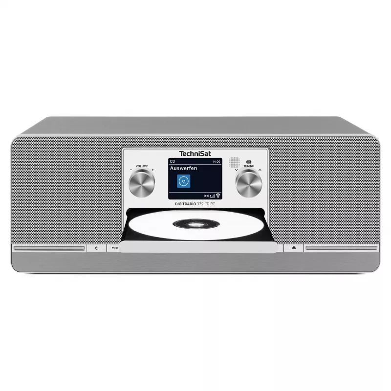 TechniSat DIGITRADIO 372 CD BT Küchenradio Analog & digital Anthrazit, Silber