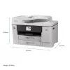 Multifunktions-Tintenstrahldrucker Brother MFC-J6960DW — A3, 1200 x 4800 dpi, 31 ppm, Wi‑Fi, Ethernet, Duplex