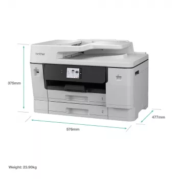 Multifunktions-Tintenstrahldrucker Brother MFC-J6960DW — A3, 1200 x 4800 dpi, 31 ppm, Wi‑Fi, Ethernet, Duplex