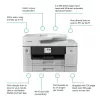 Multifunktions-Tintenstrahldrucker Brother MFC-J6960DW — A3, 1200 x 4800 dpi, 31 ppm, Wi‑Fi, Ethernet, Duplex