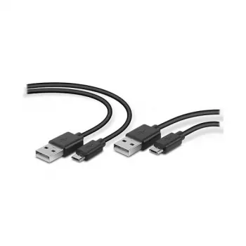 USB-Kabel SPEEDLINK SL-450104-BK 3m USB A auf Micro-USB A Schwarz