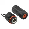 Good Connections Patchkabel-Stecker Outdoor IP68 Cat. 6a RJ45 vollgeschirmt schwarz Good - Netzwerk