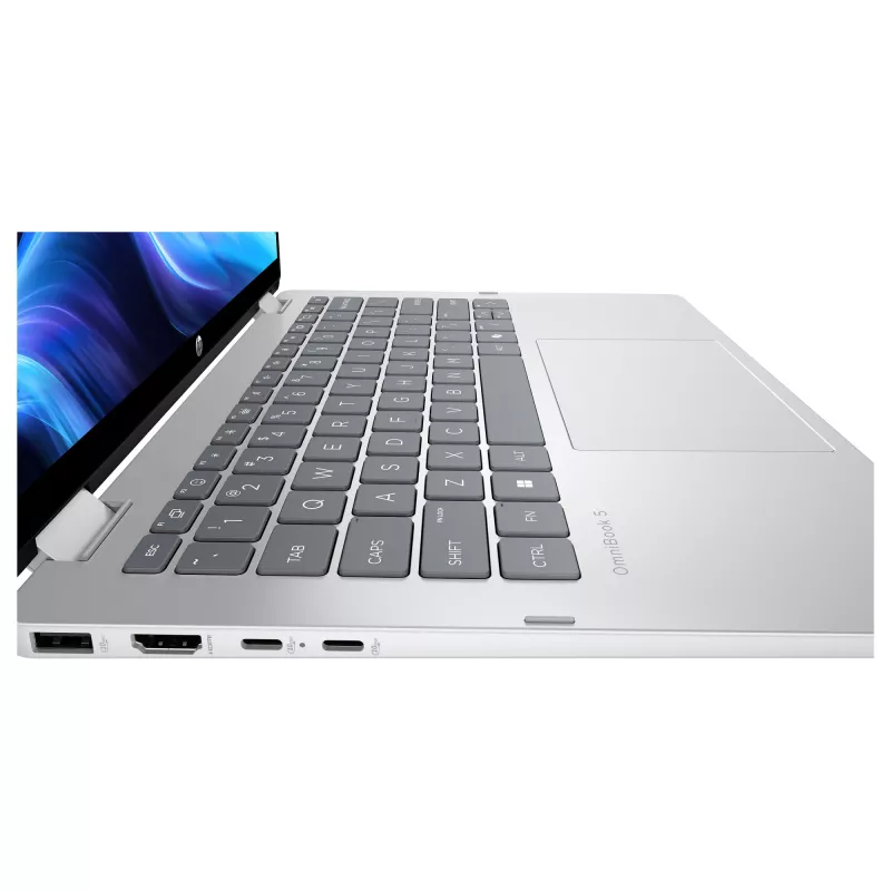 HP OmniBook BZ7Z8EA 14 Notebook - 512 GB SSD - 8 GB RAM - SDRAM - WUXGA (1920x1200) - Touch-Screen - Windows 11 Home (BZ7Z8EA#ABD)