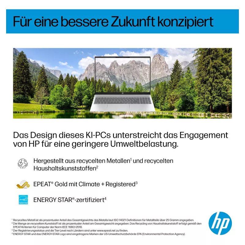 HP OmniBook 5 16-af1155ng 16 WUXGA OLED, Intel Core Ultra 5 225U, 16GB RAM, 512GB SSD, Windows 11 (BZ8A2EA#ABD)