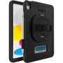 Otter Products OtterBox Defender Series - Hintere Abdeckung für Tablet - widerstandsfähig - mit Ständer & Handschlaufe - Schwarz - für Apple 10,9-inch