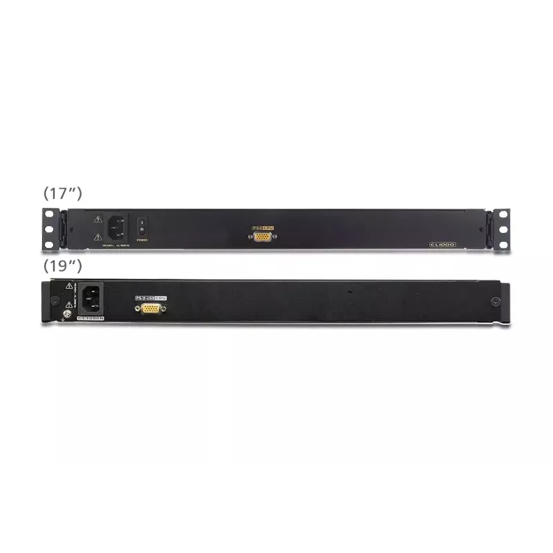 ATEN CL1000M KVM-Switch Rackmontage, Schwarz