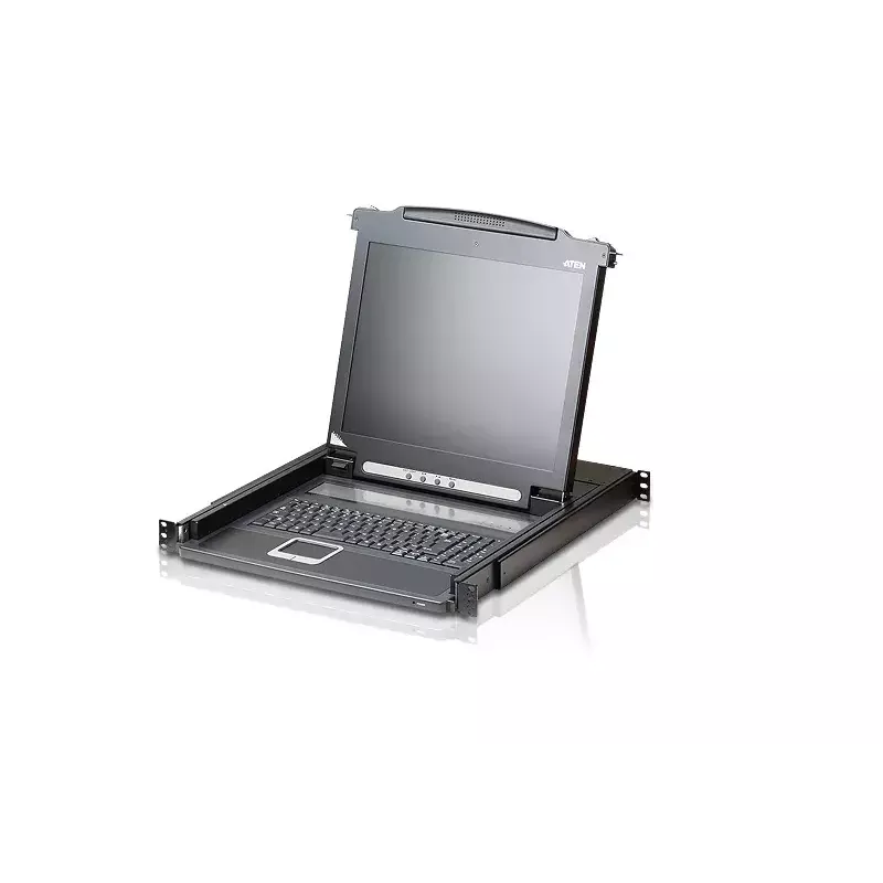 ATEN CL1000M KVM-Switch Rackmontage, Schwarz