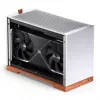 Jonsbo T9 Schwarz PC-Gehäuse Mini-Gehäuse ITX PCIe 5.0 Riserkabel - schwarz (T9 Schwarz PCIE 5.0)