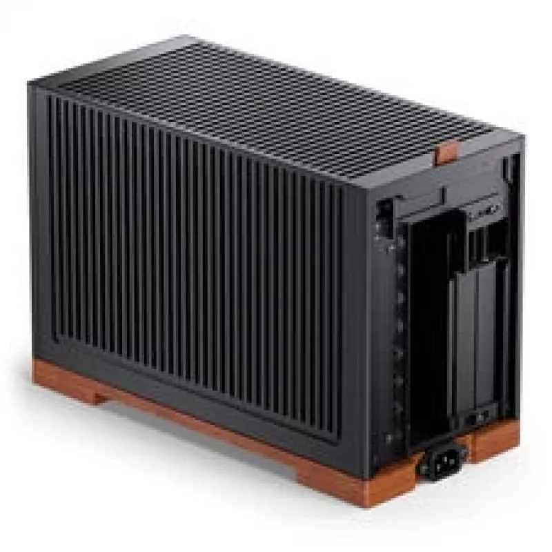 Jonsbo T9 Schwarz PC-Gehäuse Mini-Gehäuse ITX PCIe 5.0 Riserkabel - Silber (T9 SILVER PCIE 5.0)