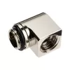 EK Water Blocks EK-Torque Micro Adapter 90 Grad G1/4 Zoll AG auf G1/4 Zoll IG - Drehbar, Nickel