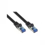 Alcasa 8060-SF100S Netzwerkkabel 10 m Cat6a S/FTP (S-STP) Schwarz (8060-SF100S)