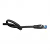 Alcasa 8060-SF100S Netzwerkkabel 10 m Cat6a S/FTP (S-STP) Schwarz (8060-SF100S)
