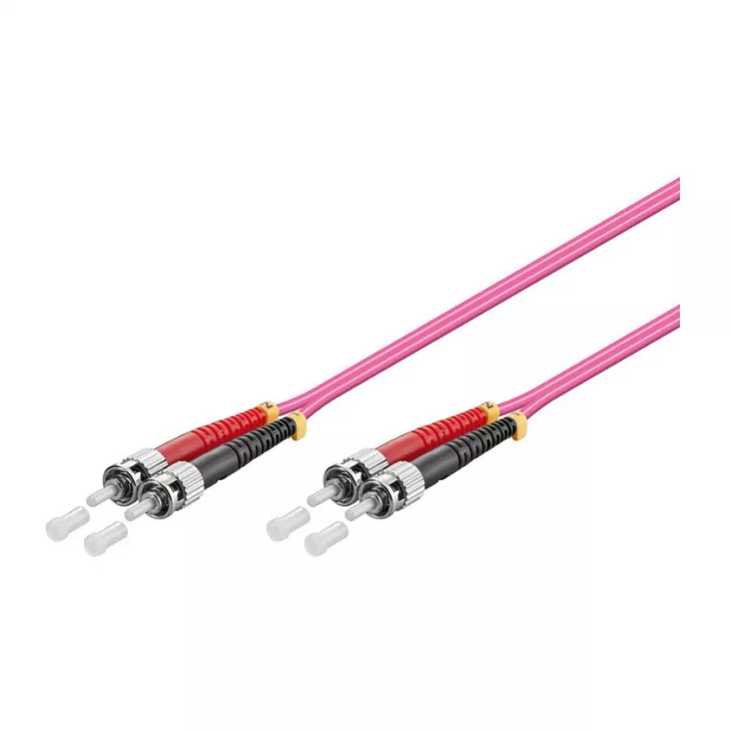 Patchkabel LWL Duplex OM4 (Multimode, 50/125) ST/ST, 20 m, Good Connections® (LW-820ST4)