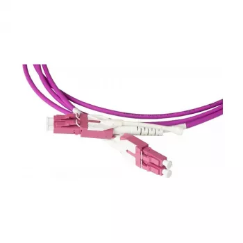 Alcasa LW-U820LC4 Glasfaserkabel 20 m 2x LC OM4 Violett (LW-U820LC4)