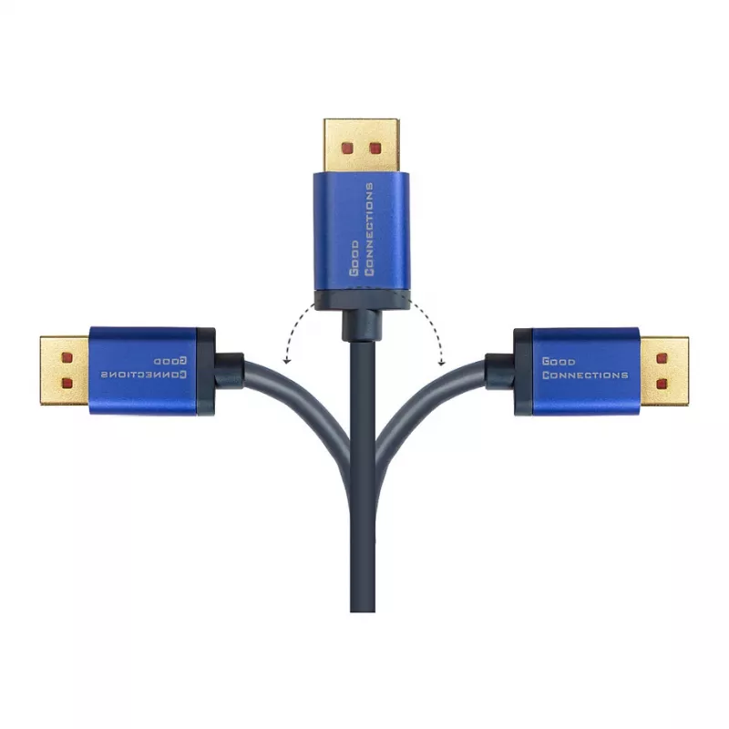 Alcasa 4860-SF010B Videokabel-Adapter 1 m DisplayPort HDMI Blau (4860-SF010B)
