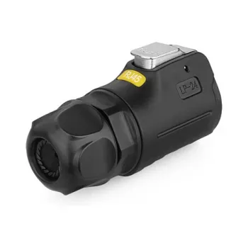 Alcasa S1 IC01-24R01 - RJ45 - Schwarz - Stecker/Buchse - gerade - Metall - Silikagel - Zink - IP65 - IP67 (IC01-24R01)