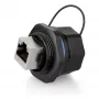 Alcasa IC06-R103 - RJ45 - Schwarz - Kupfer - Kunststoff - Silikagel - IP65 - IP67 - -40 - 80 °C (IC06-R103)