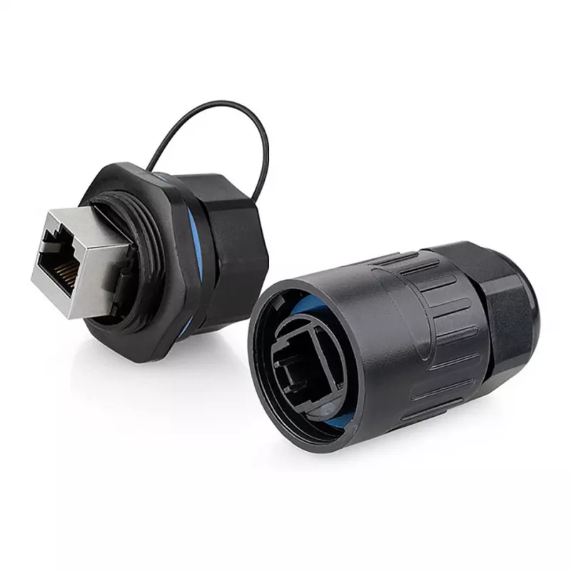 Alcasa IC06-R103 - RJ45 - Schwarz - Kupfer - Kunststoff - Silikagel - IP65 - IP67 - -40 - 80 °C (IC06-R103)