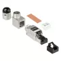RJ45-Stecker Kat. 6A, werkzeuglos / feldkonfektionierbar, STP geschirmt, Metall, 5 Richtungen, Good (GC-N0165)