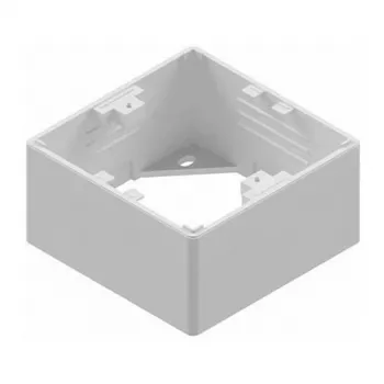 EasyLan preLink / fixLink Datenanschlussdose Weiß, 80x80x42 mm RAL 9010 (CKVDAP90)