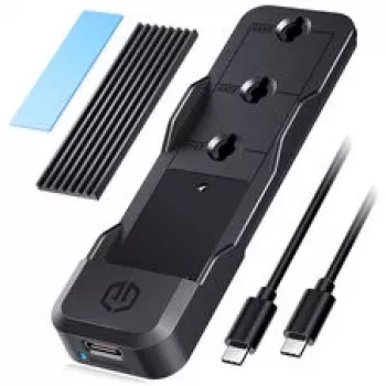Dockingstation GrauGear G-M207-10G für M.2 SSD NVMe/NGFF, werkzeuglose Installation, unterstützt einzelnes M.2-Modul