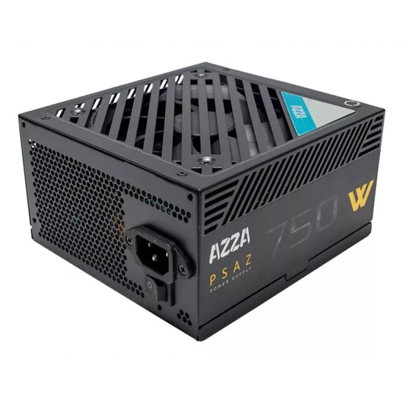 Netzteil AZZA PSAZ-750W 750 W 20+4 pin ATX 80 PLUS Bronze Schwarz, nicht-modular