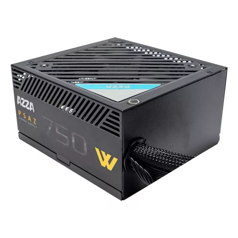 Netzteil AZZA PSAZ-750W 750 W 20+4 pin ATX 80 PLUS Bronze Schwarz, nicht-modular