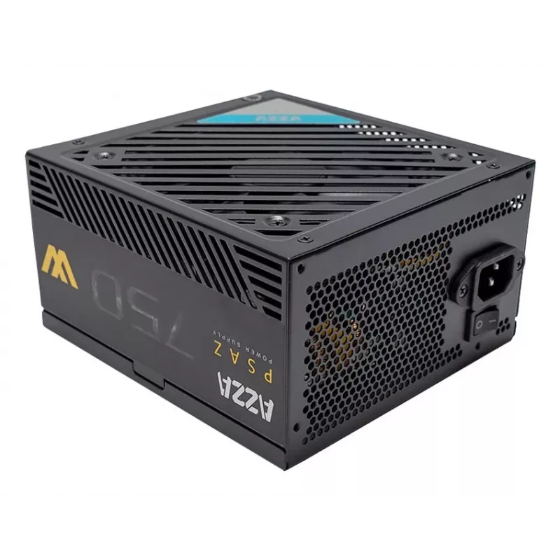 Netzteil AZZA PSAZ-750W 750 W 20+4 pin ATX 80 PLUS Bronze Schwarz, nicht-modular