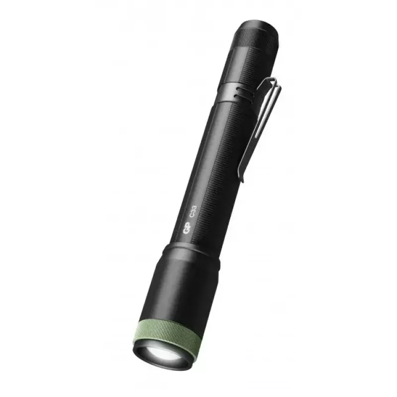Taschenlampe GP Lighting C33 Schwarz Grün