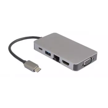USB-C Mini Dock USB-C auf 2 x USB3.0 A /RJ45/