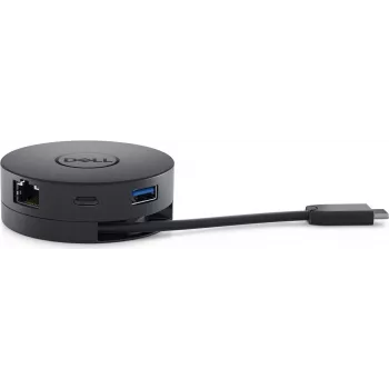Dell Mobile Adapter DA300 - Dockingstation - USB-C - VGA - 1GbE - für Latitude 3390 2-in-1, 5290, 5290 2-in-1, 5490, 5590, 7290, 7390, 7490 (470-ACWN)