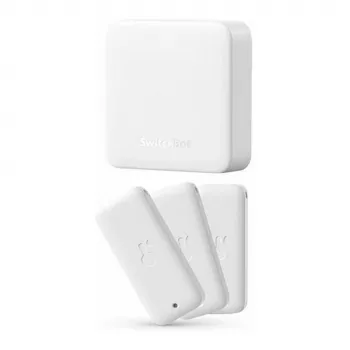 Switchbot Smart Bundle 3-Packung Thermo-Hygrometer & Hub Mini (W3400010-BUNDLE-HUB-MINI)