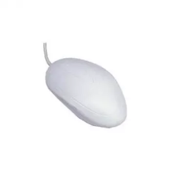 Seal Shield Waterproof - Maus - optisch - 5 Tasten - kabelgebunden - PS/2, USB - Weiß (SSWM3)