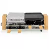 Raclette-Grill Princess 01.162955.01.001 8 Personen Aluminium Schwarz Grau Holz