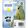 Epson C13T26144010 Tintenpatrone Singlepack Gelb 26 Claria Premium, pigmentbasiert, 1 Stück