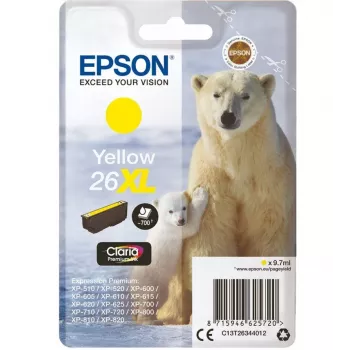 Tintenpatrone Gelb 26XL/C13T26344010 Epson