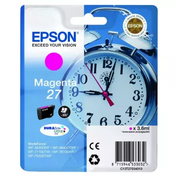 Tintenpatrone Epson DURABrite Ultra C13T27034010 Magenta, pigmentbasiert, 1 Stk.