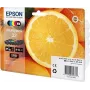Cartridge Epson Ink C13T33374011/33 Multipack BK PBK C M Y