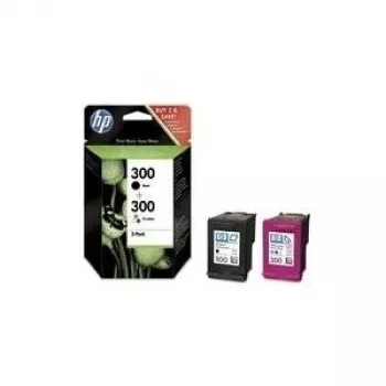 HP 300 Tinten-Kombipack schwarz/dreifarbig Blister